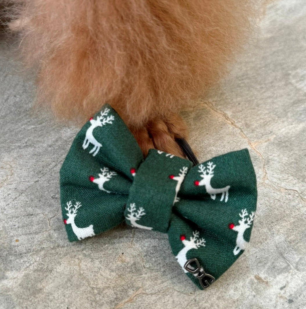 Green Deer Bowtie