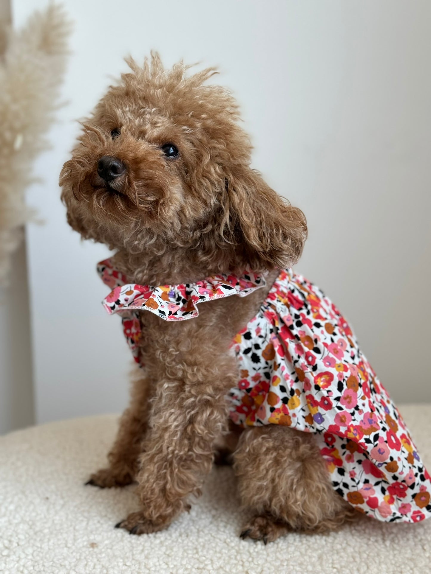 Flower Dress - Red