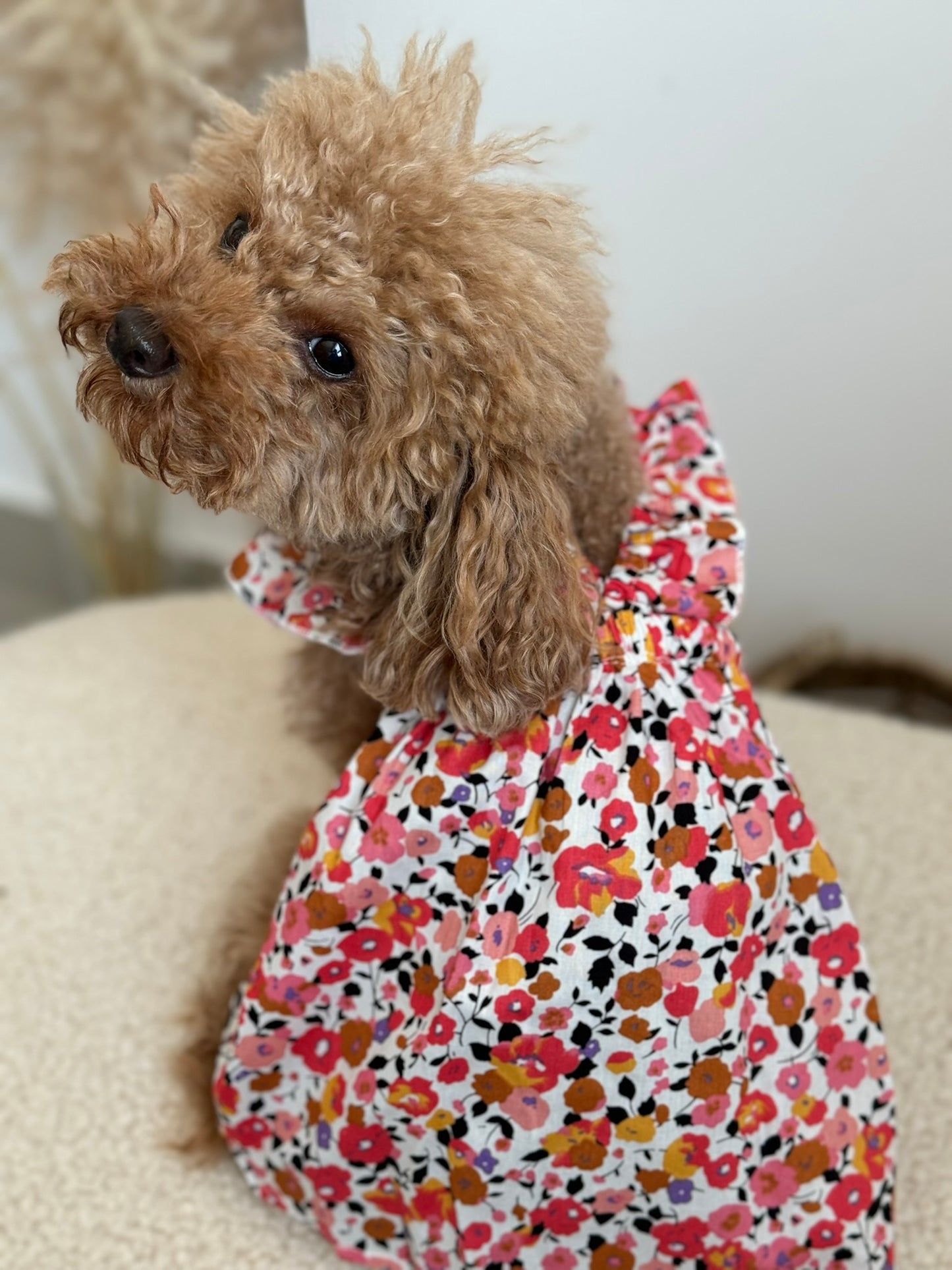 Flower Dress - Red