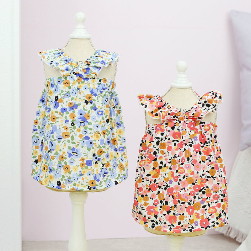 Flower Dress - Red