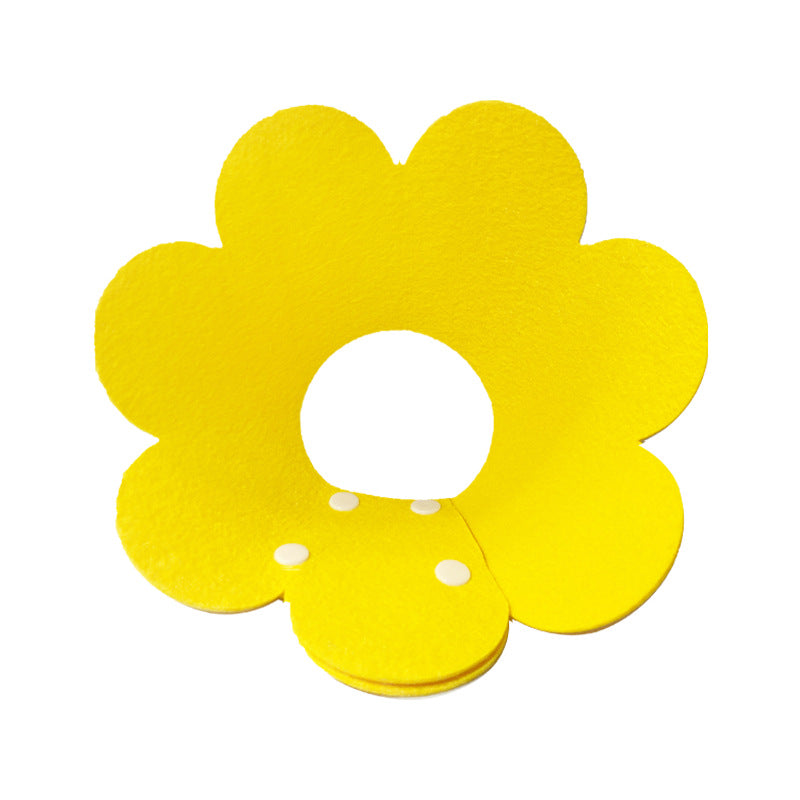 Adjustable Elizabeth Collar Yellow