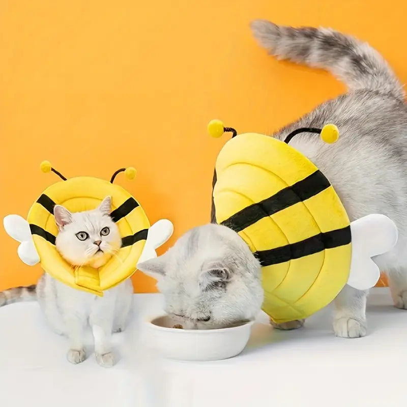 Bee-Shaped Soft Elizabethan Collar