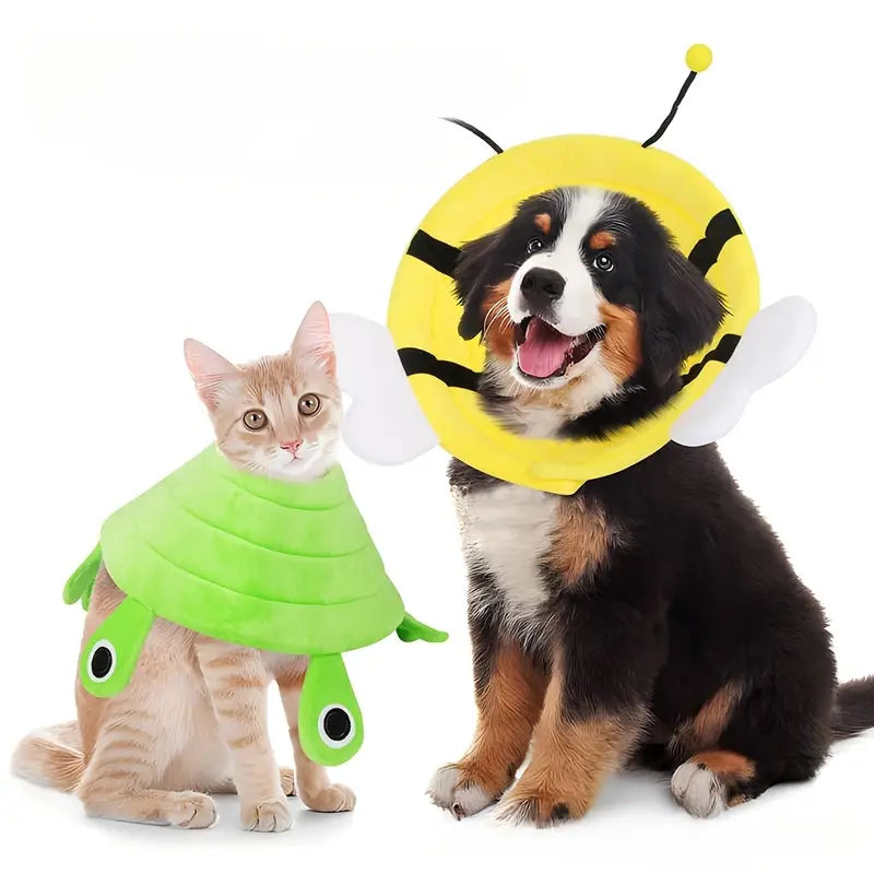 Bee-Shaped Soft Elizabethan Collar