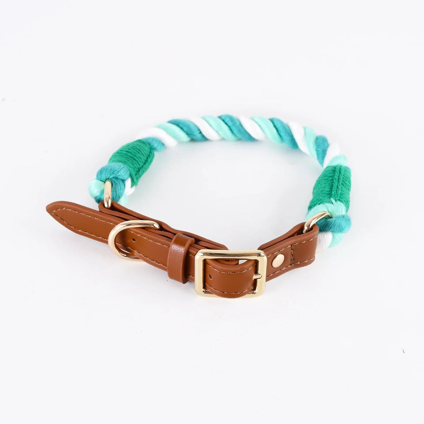 Green Leash & Collar Set