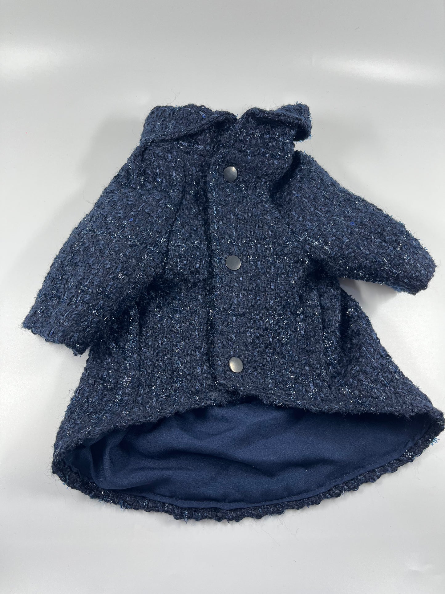 Channel Coat Navy