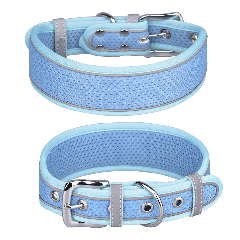 Blue Mesh Collar