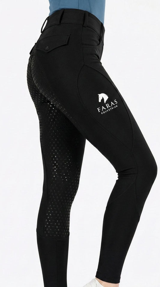 Woman Black Leggins