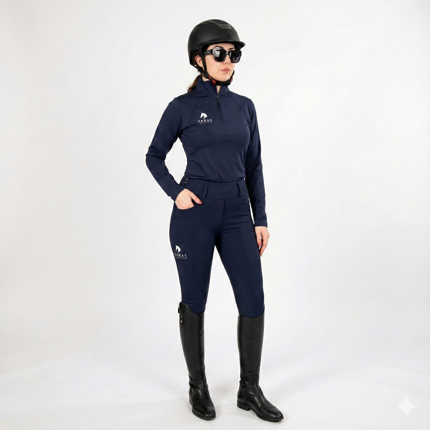 Woman Navy Leggings