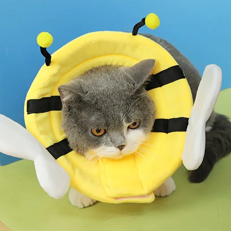 Bee-Shaped Soft Elizabethan Collar