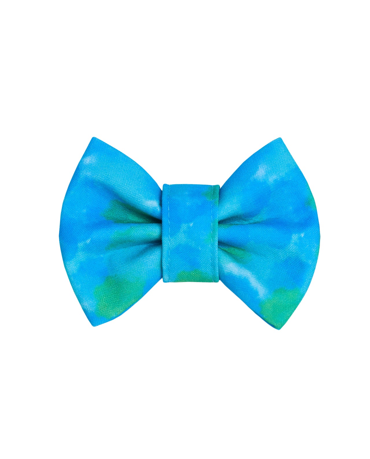 Blue Tie Dye Bowtie